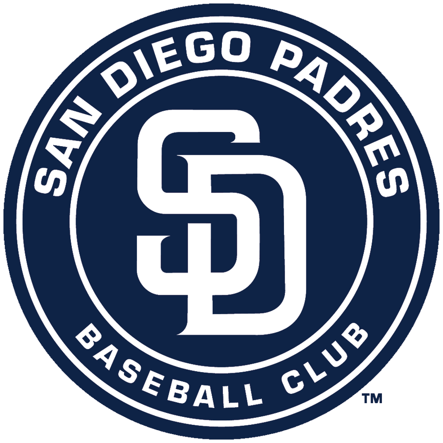 San Diego Padres 2012-2014 Primary Logo vinyl decal